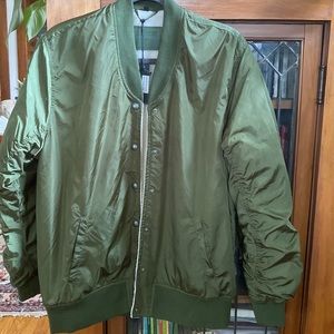 BLANK NYC Opposites Attract Fleece Bomber